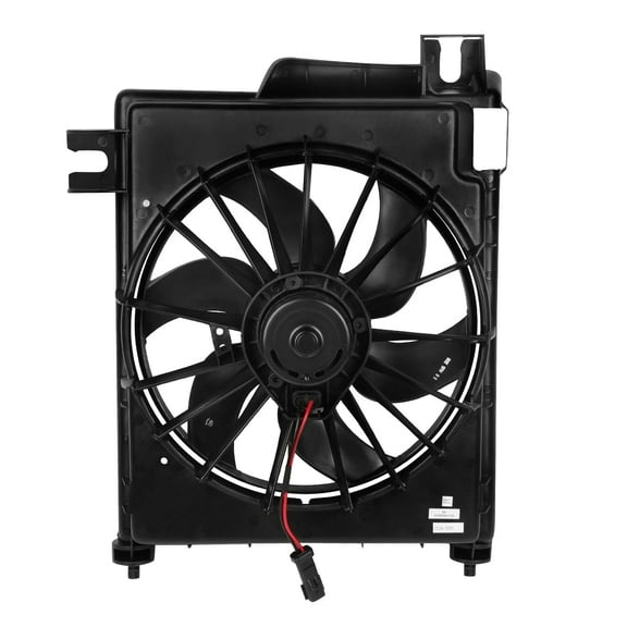 DNA Motoring Factory Style AC Condenser Cooling Fan for 2002-2008 Dodge Ram Truck 1500 2500