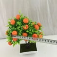 thumbnail image 6 of Mairbeon 23 Fruits Artificial Orange Tree Decorative Non-fading Plastic Fake Simulation Plant Pot Bonsai for Daily Life, 6 of 8