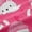 Pink White, variant on Castle Fairy White Cats Black Out Curtains,Kawaii Pet Curtains Pack of 2 (42x63 Each)