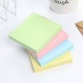thumbnail image 5 of Pastel Self-Stick Note Pads, Type D, 7.6X7.6Cm Self-Stick Notes, Pastel Colors, Square Sticky Notes For Learnerss, Office, And Reminders, Meiiso, 5 of 9