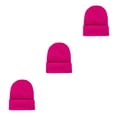 thumbnail image 4 of Gorro ajustable Minnieouse Beanie Hats Color caramelo Térmico Multifuncional A prueba de viento Rosa roja, 4 of 6