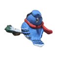 thumbnail image 4 of Hallmark Keepsake Christmas Ornament 2020, Mini Cozy Lil' Critters Blue Jay Bird, 0.89", 4 of 8