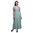thumbnail image 1 of Bimba Robe Longue Maxi Bohème à Bretelles Sans Manches Imprimée Florale pour Femme - Petit, 1 of 6