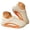 1-Orange, variant on Womens Winter Mule Slippers Plush Fleece Lined Warm Slip on Platform Clogs Waterproof Walking Shoes with Arch Support