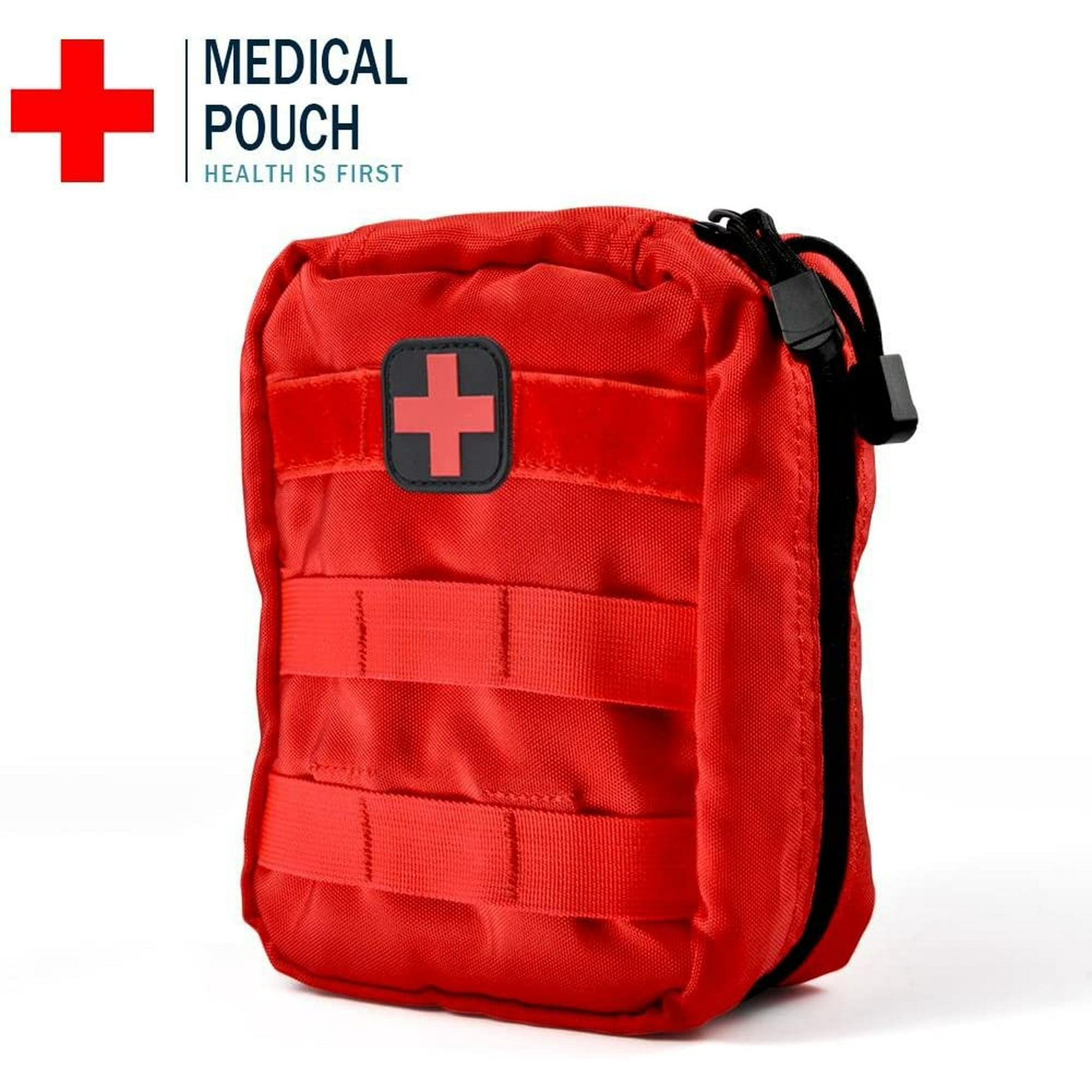 1 Sac de Premiers Secours, Sac de Ceinture Tactique Moll Sac d'Urgence Moll pour le Camping en Plein Air Sport Voyage Randonnée