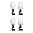 thumbnail image 3 of tamizeot 2pcs Bike Rearview Mirror Handlebar End Mounted Rear View Glass Mirror, Red black 2Set, 3 of 6