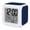 Navy Blue, variant on Navy Blue Digital Alarm Clock for Bedrooms, Smart LED Alarm Clock with 7 Color Changing Night Light, Modern Pure Navy Blue Silent Wake Up Clocks for Sleep Study Cooking 3.2"x3.2"