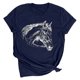 thumbnail image 1 of Blusa Informal Elegante Para Mujer, Camisas Para Hombre, Regalos, Camiseta Con Estampado de Letras, Manga Corta Odeerbi  ODB165895, 1 of 7