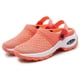thumbnail image 2 of Zuecos Ortopédicos Malla Zapatos Sin Cordones Sandalias Playa Verano para Mujer (naranja 37), 2 of 9