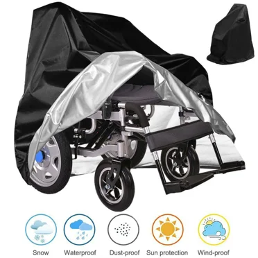 Waterproof Electric Wheelchair Cover Dustproof Protective Cover Tarpaulin 100cm*75cm*100cm
