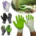 thumbnail image 3 of Latex Gardening Gloves with Non-Slip, Wear-Resistant Feature for Home Gardens, Farm Operations and Outdoor Activities, 3 of 9