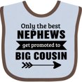 thumbnail image 3 of Inktastic Only the Best Nephews Get Promoted to Big Cousin Boys or Girls Baby Bib, 3 of 4