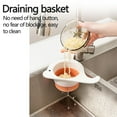 thumbnail image 3 of Wovilon Whales Draining Basket For Kitchen Sink, Kitchen Sink Strainer, Multifunctional Kitchen Sink,Rack Retractable Fruit And Vegetable Cleaning Draining Basket, 3 of 5