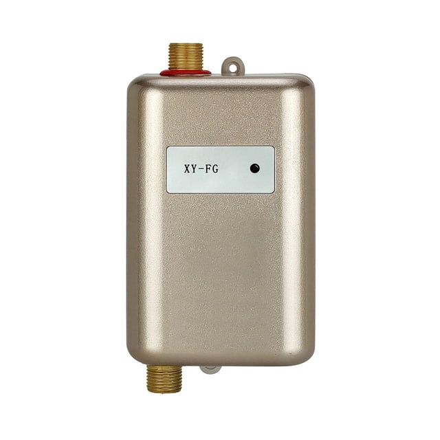 Tankless Water Heater,3000W Portable Mini Instant Electric Hot Water Heater System For Household Indoor Bathroom Kitchen Washing ,Compact Design