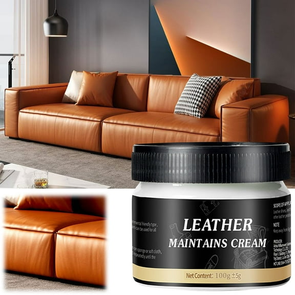 Leather Coloring And Refurbishing Agent|Leather Conditioner Cleaner Beeswax Oil Natural Leather Care Couch Recliner Shoe Jacket Boot Coat Purse Bag Saddle Harness Polish Soft Nourishing
