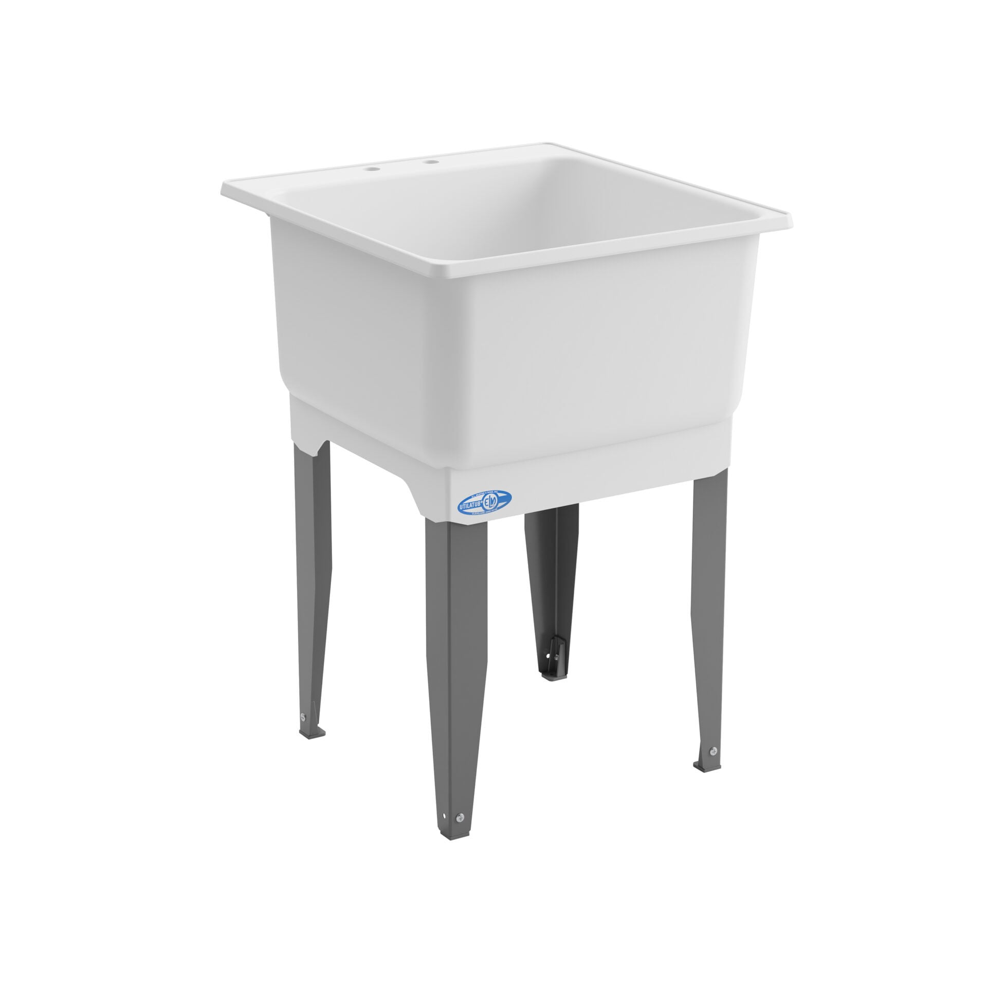 Mustee Utilatub Freestanding 23 in. Thermoplastic Laundry Sink/Utility Tub