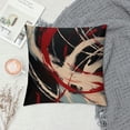 thumbnail image 2 of Nawypu  Red Black Grey Abstract Throw Pillow Cover,Red and Black Pillow Covers, Modern Geometric Decorative Throw Cushion Cover for Bedroom Couch Sofa Living Room Decor, 2 of 5