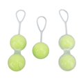 thumbnail image 1 of Lot de 3 balles d'exercice pour les muscles du plancher pelvien en silicone pour femmes, pour resserrer les muscles après l'accouchement, 1 of 4