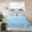 Light Blue Full, variant on White Waterfall Ruffle Comforter Set Twin Size Multi-Layers Ruffled Shabby Chic 3PCS Bedding Set for Girls Women