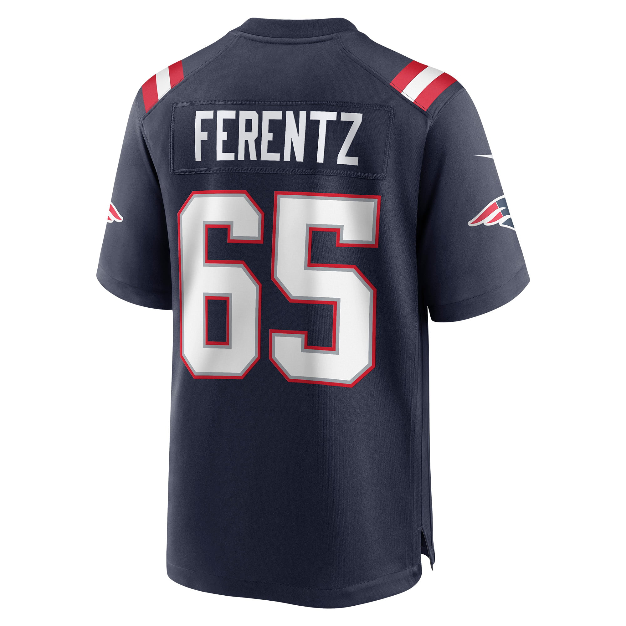 صحون شفافه James Ferentz New England Patriots Nike Game Jersey - Navy ... صحون شفافه