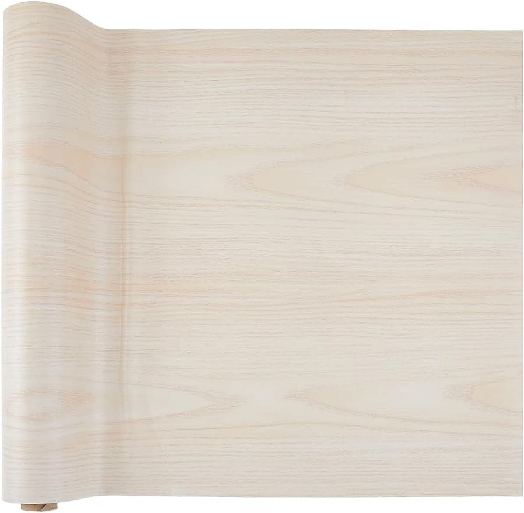 Walnut Grain Waterproof Table Cabinet Decal 10m/32.8ft Length Contact Paper Walnut Texture Vinyl Decorative Film 40cm Wide Matte Thickened Self-Adhesive Wallpaper Air Guide Design Brown