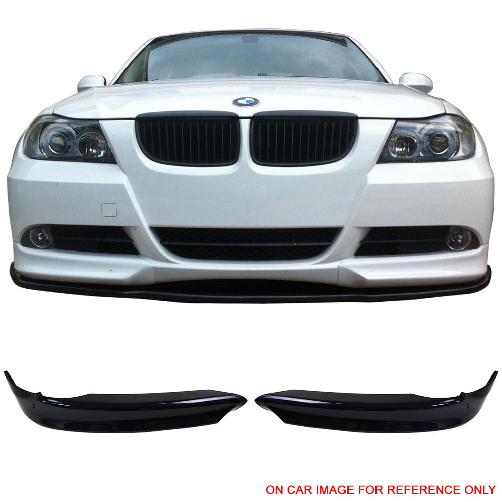 Pre-painted Front Bumper Lip Compatible With 2007-2010 BMW E92 E93 3 Series M-Tech Style Painted Monaco Blue Metallic #A35 PP Air Dam Chin Protector Front Bumper Lip by IKON MOTORSPORTS