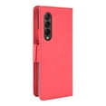 thumbnail image 6 of for Samsung Galaxy Z Fold 4 Case, Galaxy Z Fold 4 Wallet Case PU Leather Card Slot & Cash Side Pocket Shockproof Flip Phone Cover Compatible with Z Fold 4 5G (2022) , Red, 6 of 6