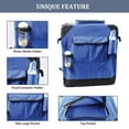 thumbnail image 6 of Jespet 3-Door Soft-Sided Folding Travel Pet Crate (Large; Royal Blue), PSC-36BL, 6 of 8