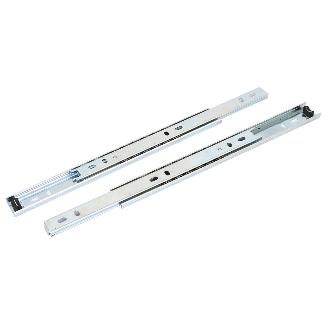 Pack of 2 Uxcell a15121800ux0721 255mm 10 Length 2 Sections Ball Bearing Cabinet Drawer Slides 2pcs