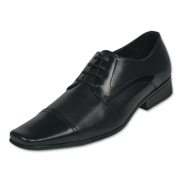 Calzado Hombre Caballero Zapato Vestir Tipo Piel Negro Comodo negro 28 Incógnita 007C19