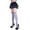 A-Grey36, variant on Yuanlong Womens Thigh-High Stockings Solid Color Sheer Over-The-Knee Socks Stretchy Stylish Valentine'S Day Lady Long Socks