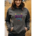 thumbnail image 2 of Gratitude Motivational Hoodie for Men Women, Inspirational Pullover Hooded Sweatshirt, Cozy Cotton Poly Blend, Positive Casual Outfit, 2 of 5