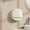 White, variant on Bathroom Products,Soap Dish With Box Soap Dish Holder Adhesive Soap Dish Wall Mounted Drain Soap Box With Flip Lid Sponge NO Drilling Soap Dish Holder F