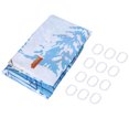 thumbnail image 4 of Cortina De Ducha Duradera, Cortina De Ducha De Baño, Baño Decorativo Para Niños Para Hotel En Casa ANGGREK Bathroom Curtain, 4 of 8