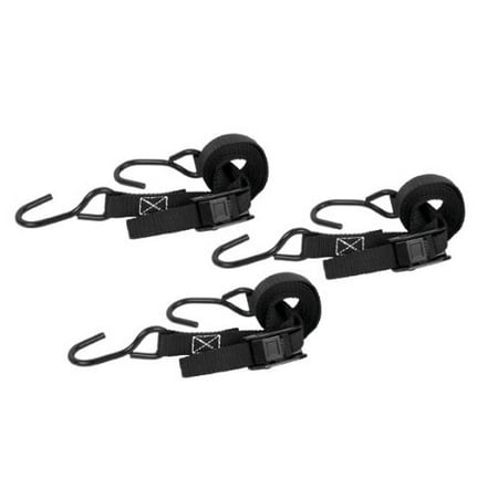 Midi Coated Buckle - Cam Buckle Strap Vinyl Coated Steel Hooks Up to 400 Pounds 1