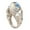 O-A, variant on Kcodviy Rose Gold Rose Rings Wedding Band Rings for Mens Ring Set Women Flower Rings Geometry Ring for Teen Rings Size 5 11