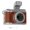 Brown, variant on BQBQERT Everyday Use Mini Camera Keychain Retro Build In Flash 1080P High Definition