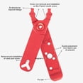 thumbnail image 3 of maskred Bicycle Master Link Pliers Lever Valve Core Chain Removal Handheld Portable Repair Maintenance Tools Accessories Red 1Set, 3 of 6