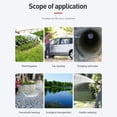 thumbnail image 3 of Deep Well Submersible Pump, 300W Stainless Steel Water Pumpwith 2.5M Cable 4m 1h Flowing Rate 22m Lift Brushless Copper Motor for Farm Ranch Irrigation, 3 of 7
