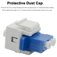 thumbnail image 4 of 4X LC Fiber Optic Adapter LC to LC Duplex Multimode 10GB F/F Coupler for Wall Plates, Patch Panels, 4 of 7