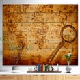 thumbnail image 2 of Art Design - Loupe sur Carte du Monde, 2 of 5