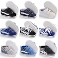 thumbnail image 2 of Zapatillas De Deporte Clásicas Para Bebé Niño Nueva Moda Todo Combinado Casual Suela Suave Zapatos De Piso 0-18 Meses Para Niños Pequeños, 2 of 4