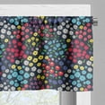 thumbnail image 5 of Ambesonne Garden Valance & Curtain, Colorful Spring Blooms Herbs, 55"x36", Multicolor, 5 of 6