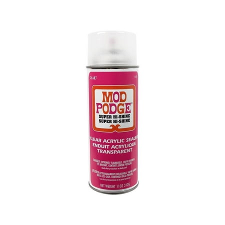 High Gloss Sealer - Plaid Mod Podge Spray Sealer, Supergloss, 11 oz.