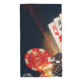thumbnail image 1 of Balery Casino Poker Chips Toalla de Microfibra Premium con Estampado – 27.5x16 pulgadas, Alta Absorción, Suave y Aterciopelada, Secado Rápido, 1 of 6