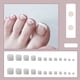 thumbnail image 2 of 24 Unids/Set Uñas Postizas Juego De Con Pegamento Diseño Adhesivo, 2 of 4