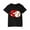 Black 01, variant on DeHolifer Toddler Kids Boys Girls Baseball Print T-Shirts Cute Crewneck Short Sleeve Tee Top
