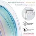 thumbnail image 4 of Filamento para impresora 3D ZIRO PLA de 1,75 mm Pastel Spectrum, 1 kg, 4 of 8