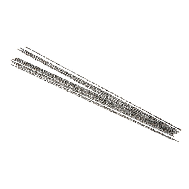 12 Piezas de Joyas de Acero de Tungsteno Cuchillas de Sierra Cuchillas de Corte de Espada Doble para Joyas de Metal Encera Grabado Con Herramienta de Tamaño Preciso