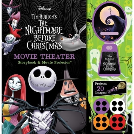 Pre-Owned Disney: Tim Burton's the Nightmare Before Christmas Movie Theater Storybook and Projector (Hardcover 9780794449407) by Editors of Studio Fun International